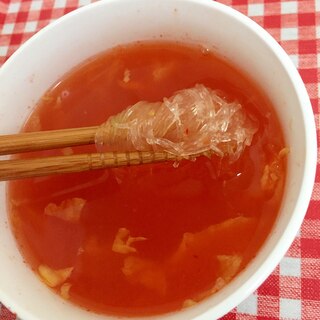 キムチの春雨スープ☆